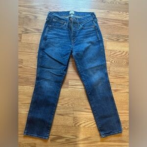 J CREW JEANS DENIM JEANS VINTAGE STRAIGHT SIZE 29